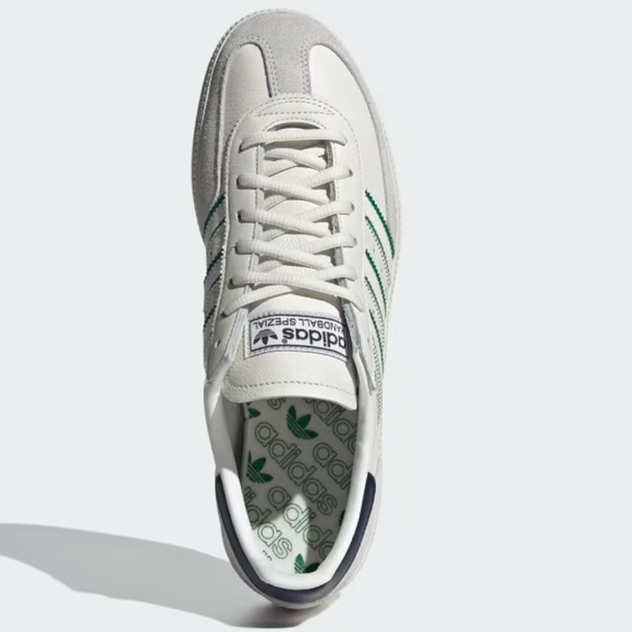 adidas Handball Spezial Core White / Green / Night Indigo - Picture 6 of 13
